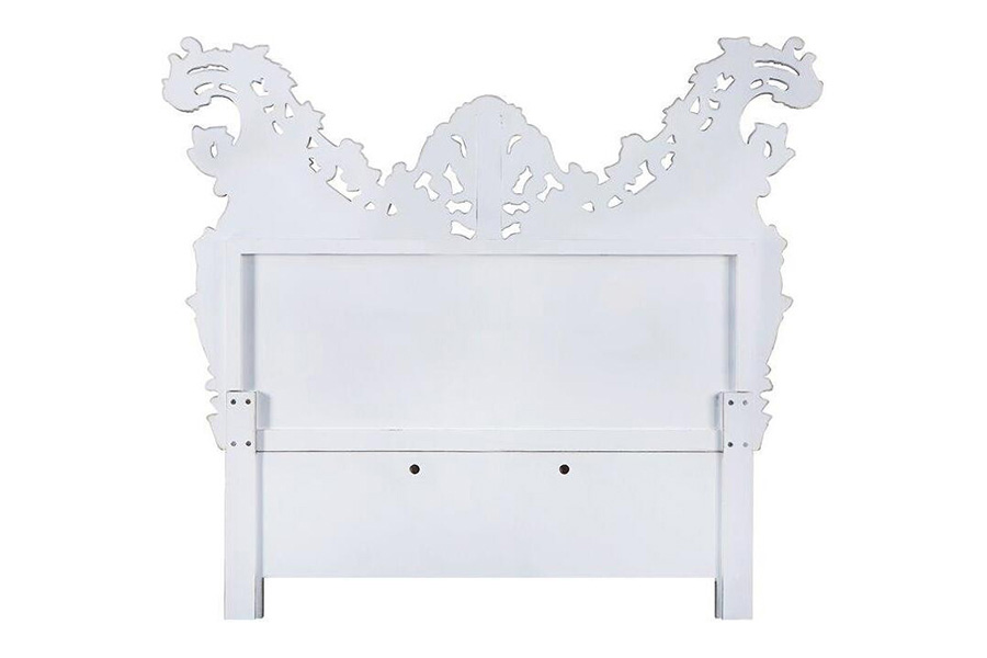 ACME - Valkyrie EK Bed in Antique Platinum