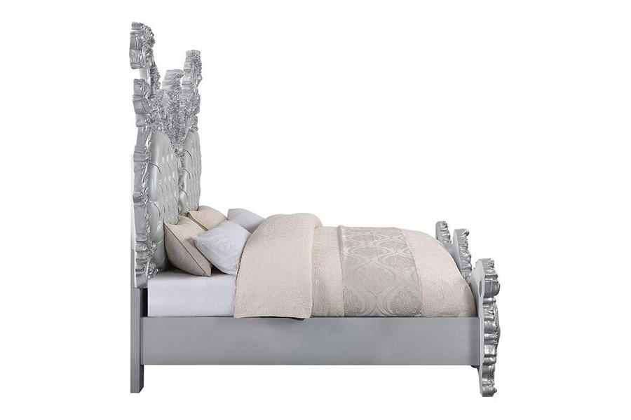 ACME - Valkyrie EK Bed in Antique Platinum