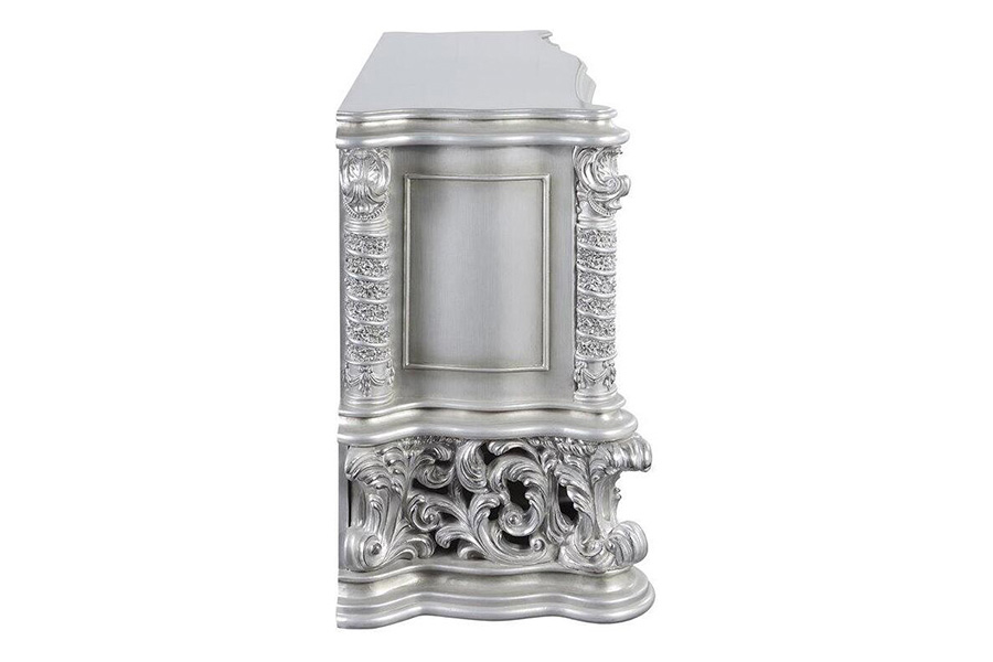 ACME - Valkyrie Dresser in Antique Platinum