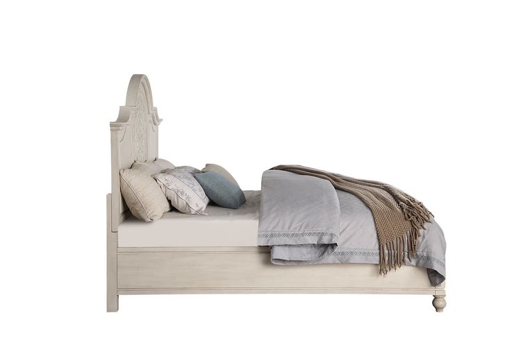 ACME Roselyne Queen Bed - Antique White