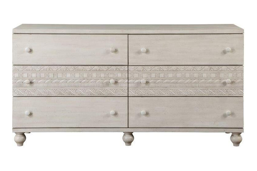 ACME - Roselyne Dresser in Antique White