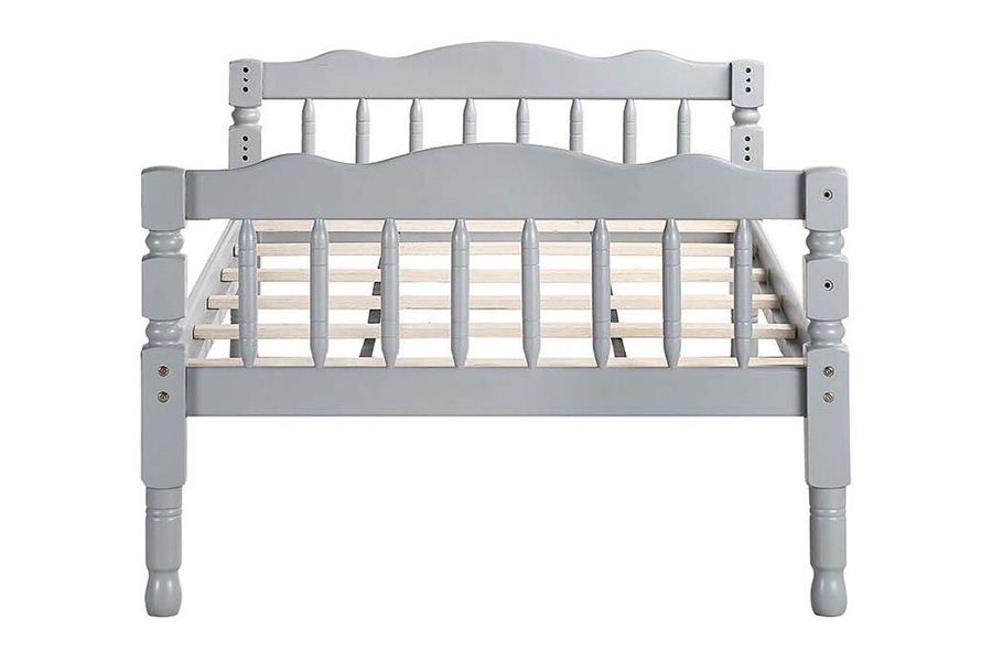 ACME Homestead Twin Over Twin Bunk Bed - Gray Finish