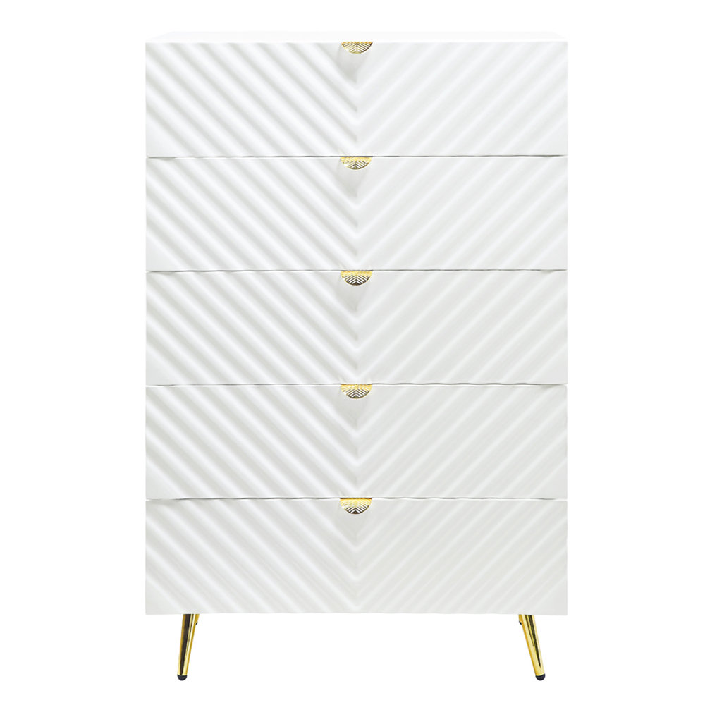 ACME - Gaines Dresser in White High Gloss (BD01038A)