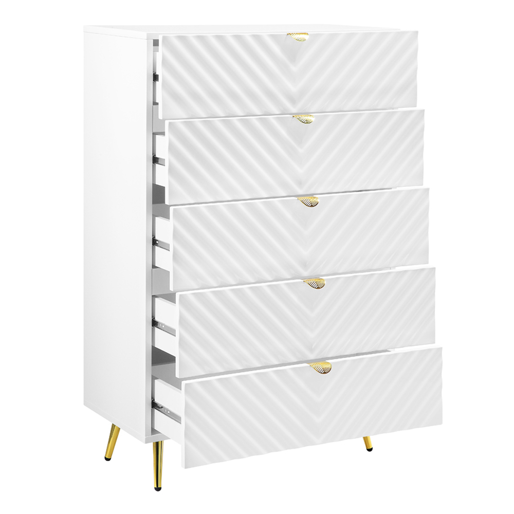 ACME - Gaines Dresser in White High Gloss (BD01038A)