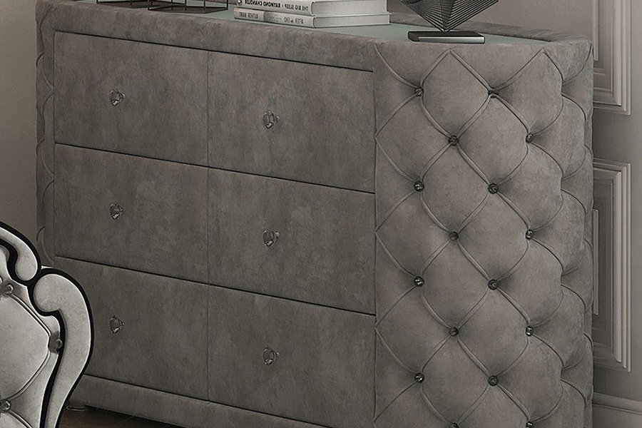 ACME - Perine Dresser in Gray