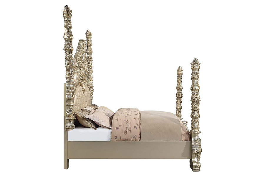 ACME - Danae EK Bed in Champagne/Gold