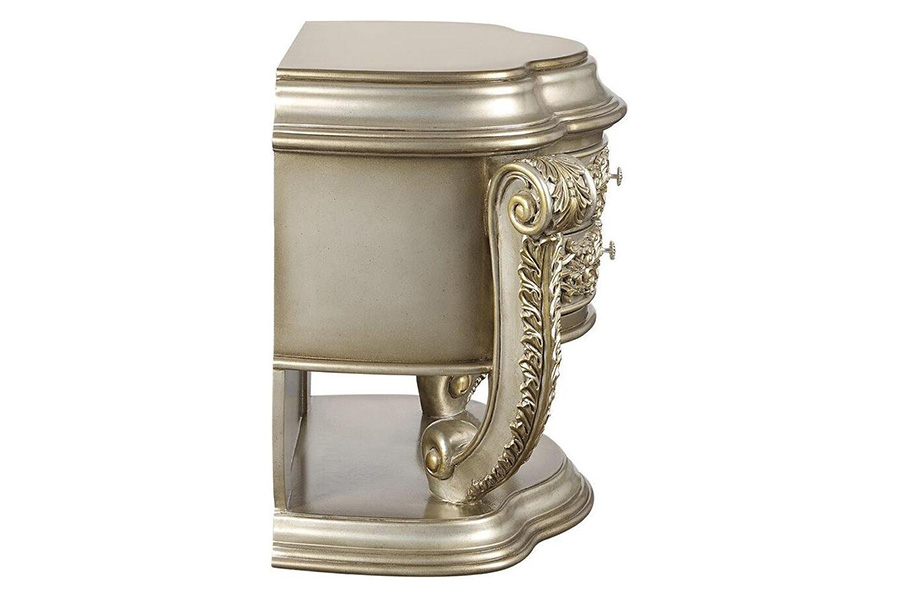 ACME - Danae Nightstand in Champagne/Gold