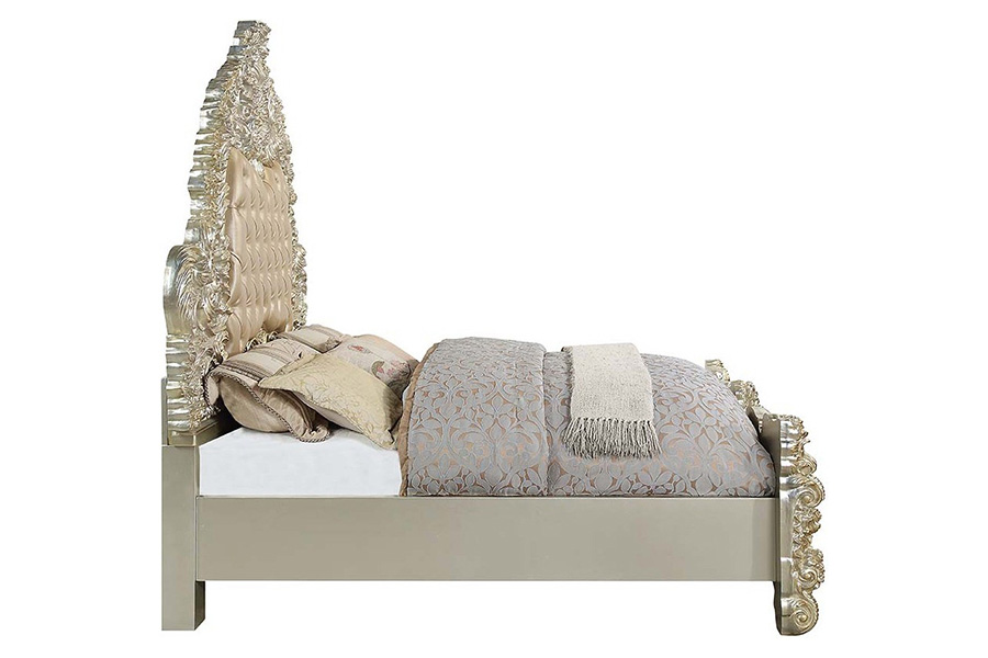 ACME - Sorina EK Bed in Antique Gold