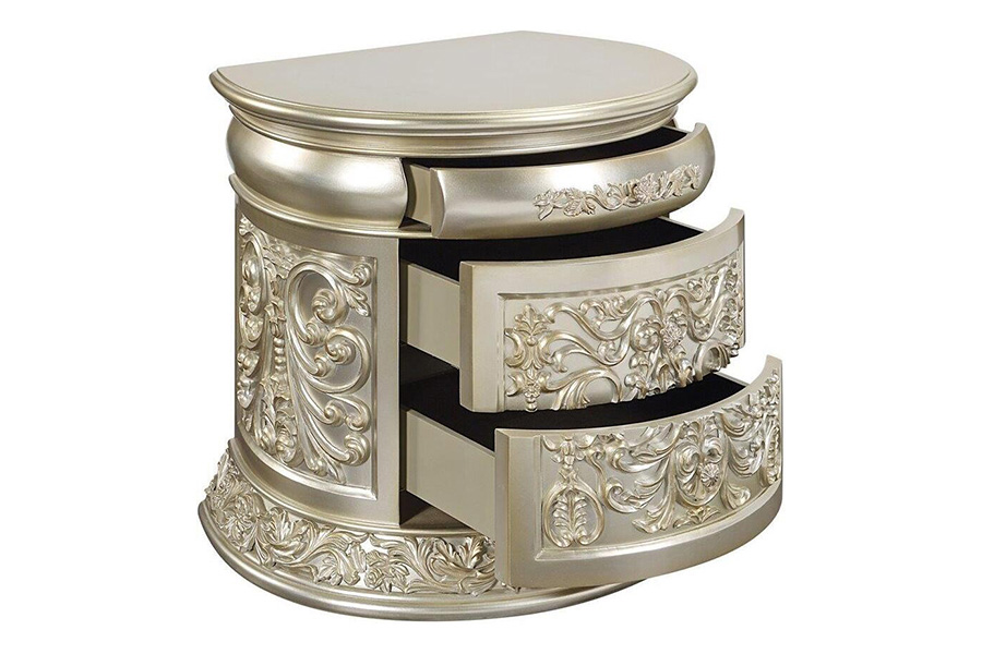 ACME - Sorina Nightstand in Antique Gold