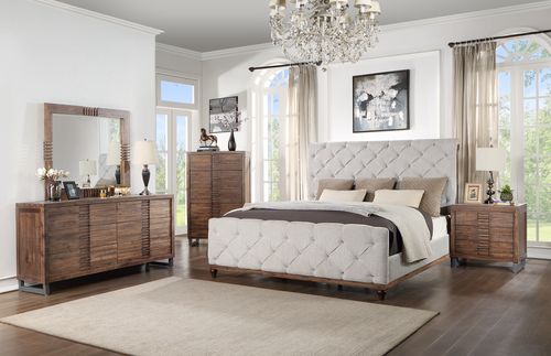 ACME Andria CK Bed - Reclaimed Oak