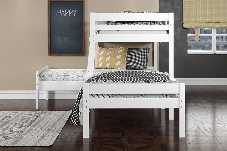 ACME - Manoela Triple Twin Bunk Bed in White