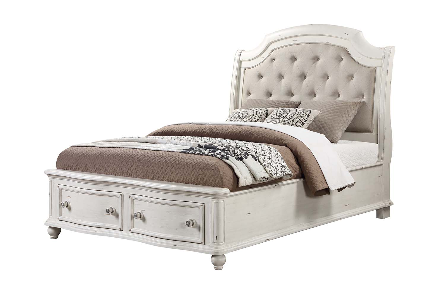 ACME - Jaqueline Bed with Storage