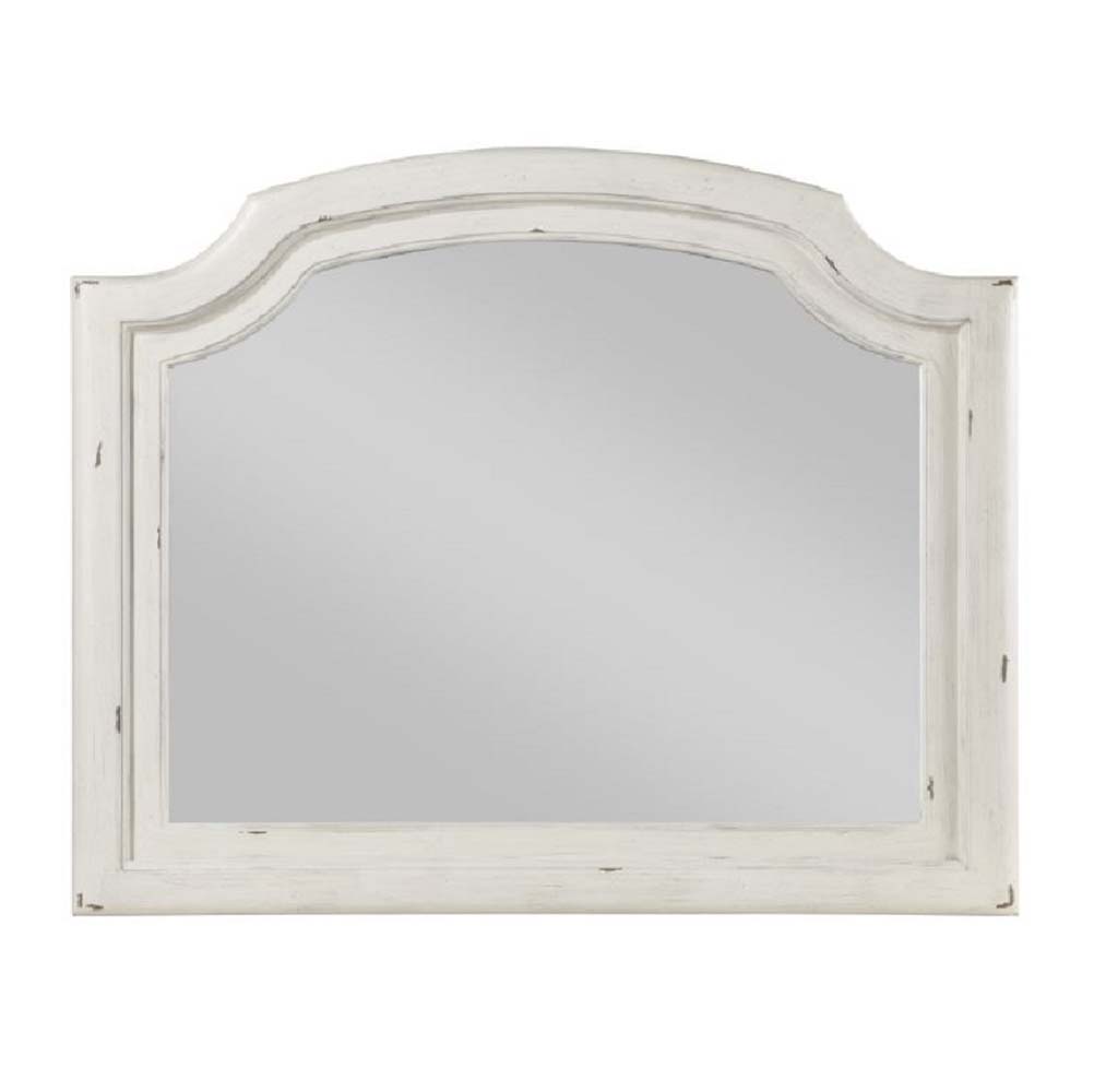 ACME - Jaqueline Mirror in Antique White