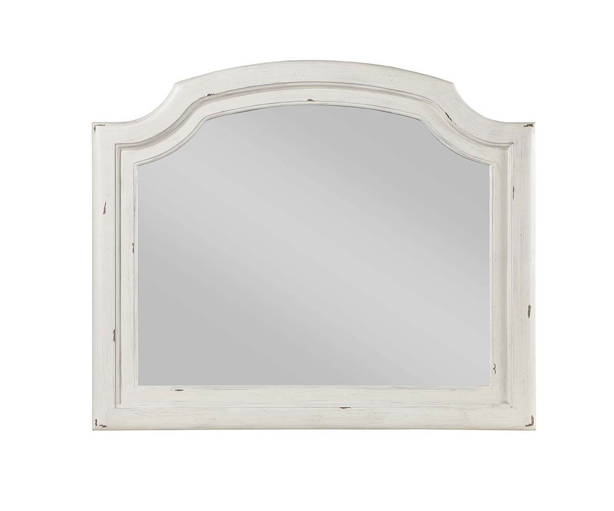 ACME - Jaqueline Mirror in Antique White