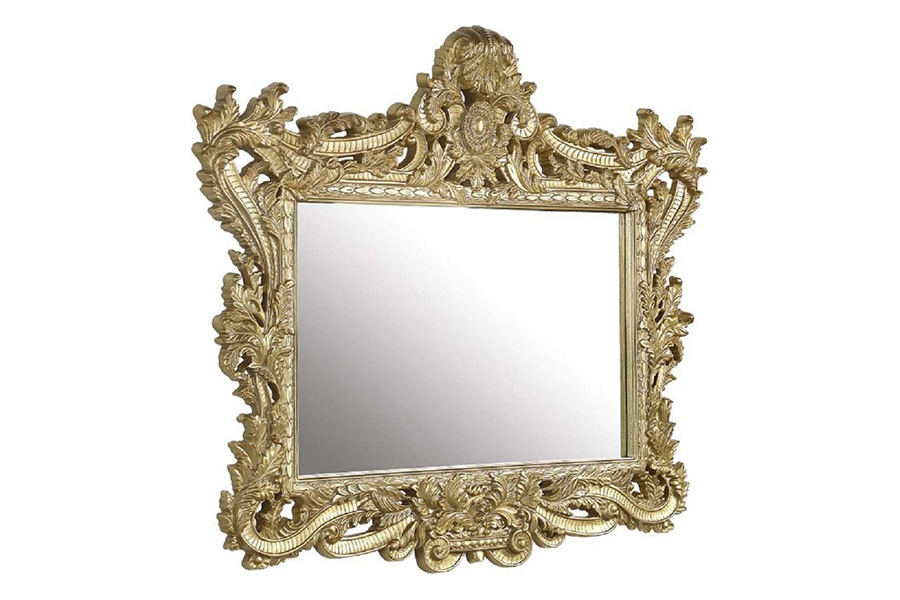 ACME - Bernadette Mirror in Gold