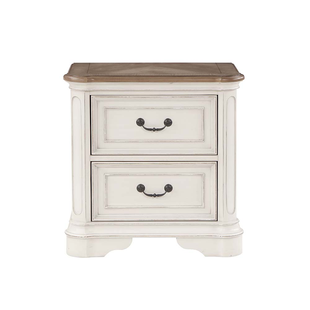 ACME Florian Nightstand - Antique White