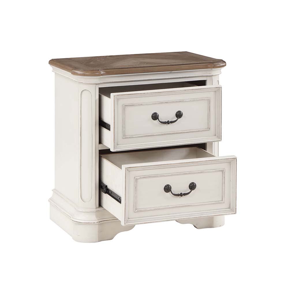 ACME Florian Nightstand - Antique White