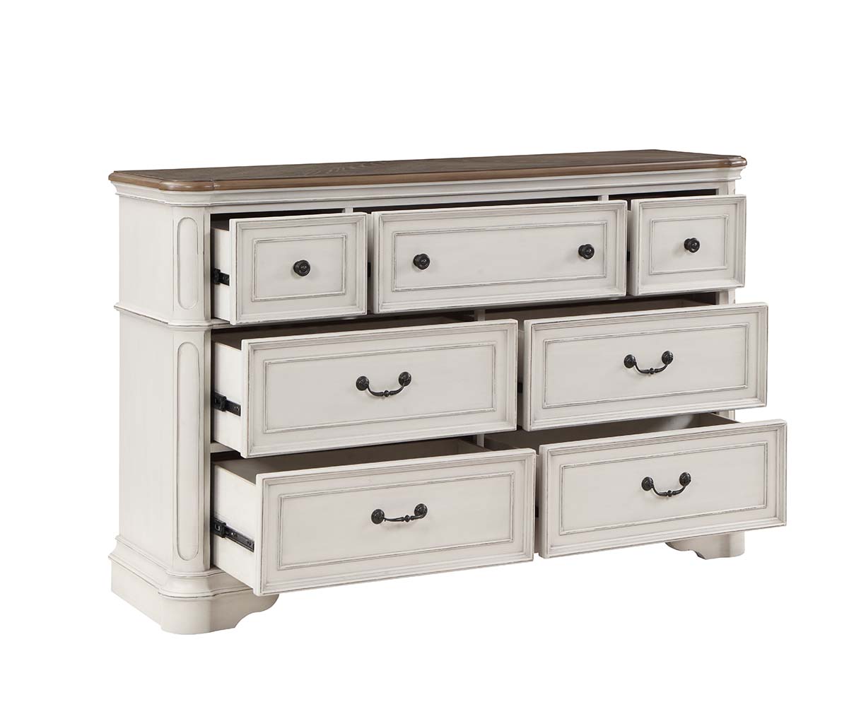 ACME - Florian Dresser in Antique White