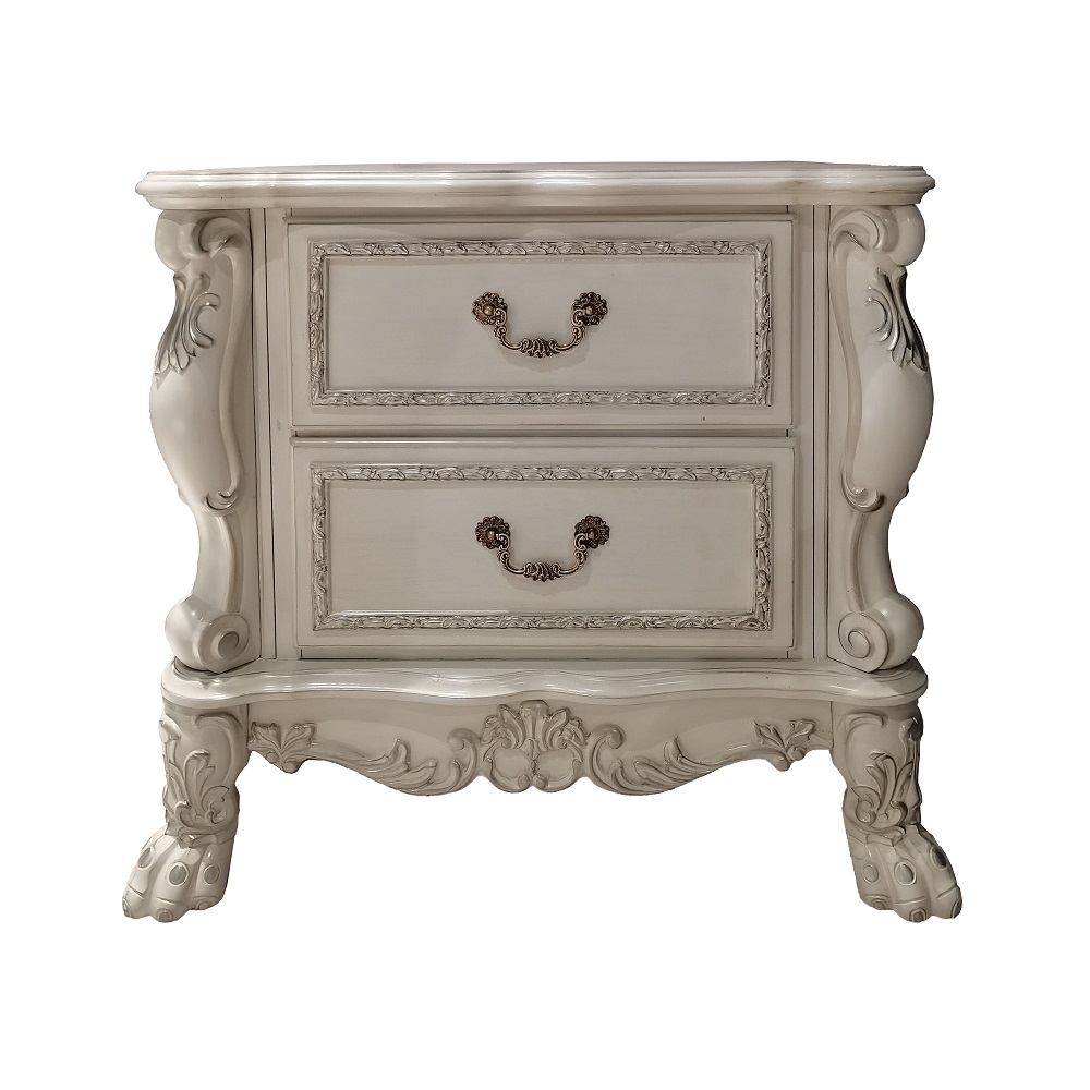 ACME - Dresden II Nightstand in Bone White