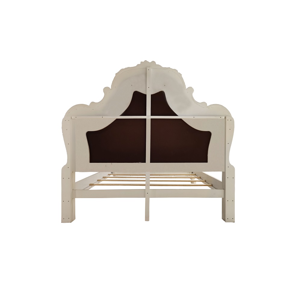 ACME Dresden CK Bed - Synthetic/Bone White