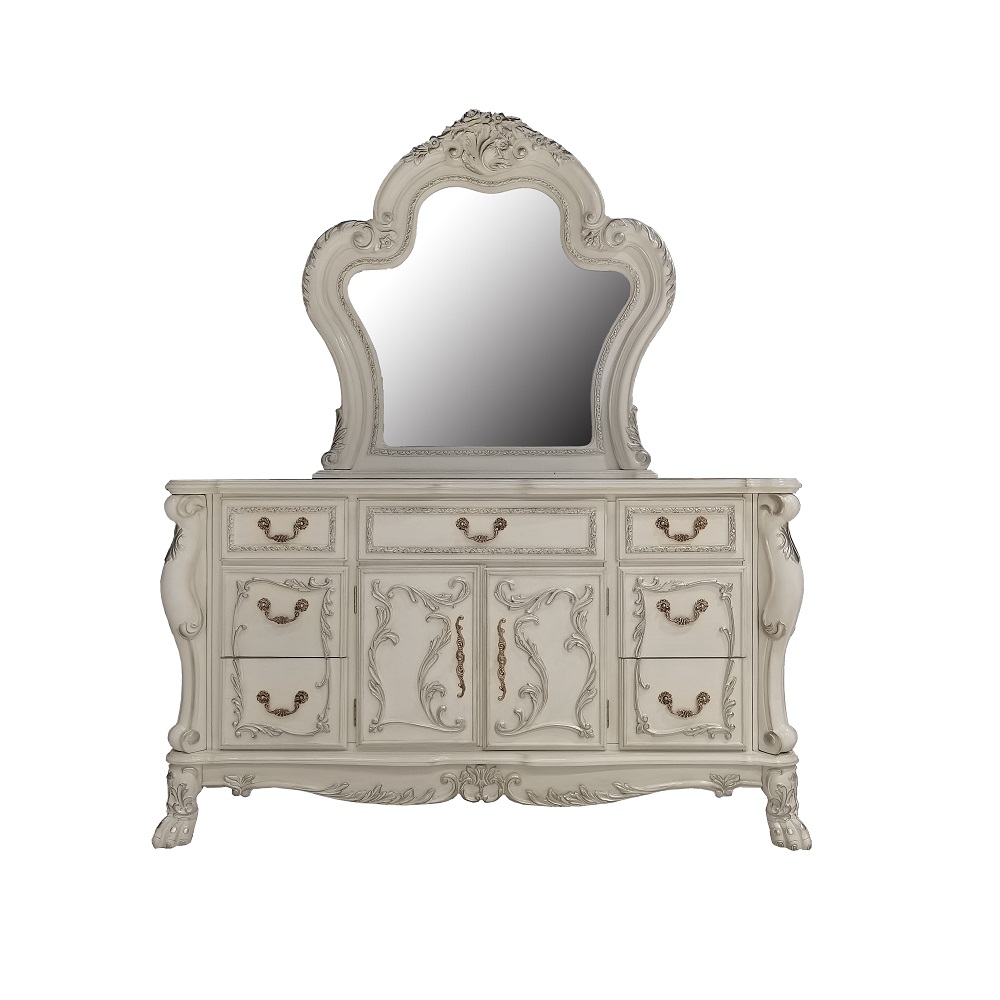 ACME Dresden Dresser - Bone White