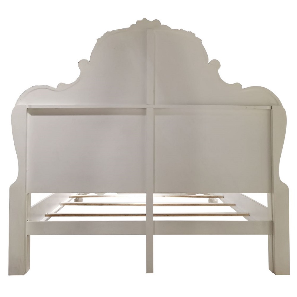 ACME Dresden CK Bed - Bone White (BD01706CK)