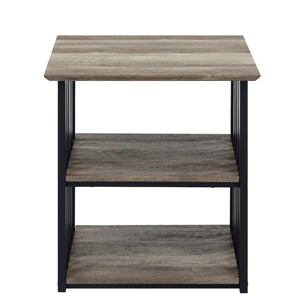 ACME - Zudora Nightstand in Antique Oak/Black