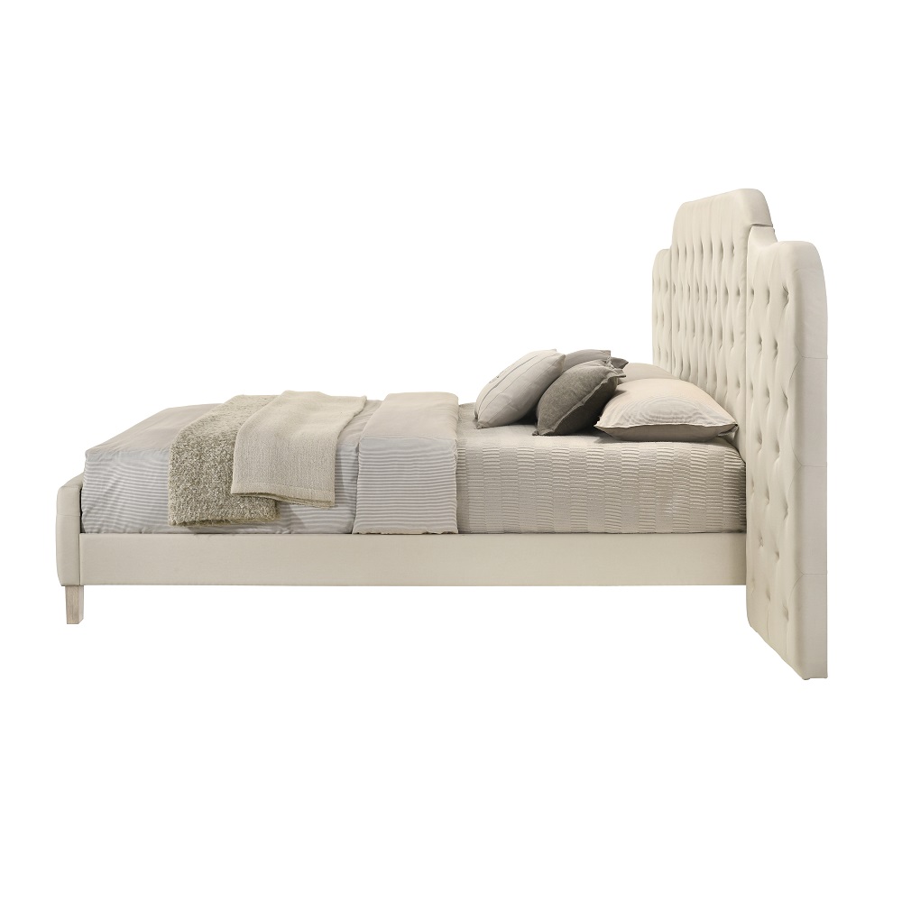 ACME Ranallo Ek Wall Bed - Beige Linen/Natural