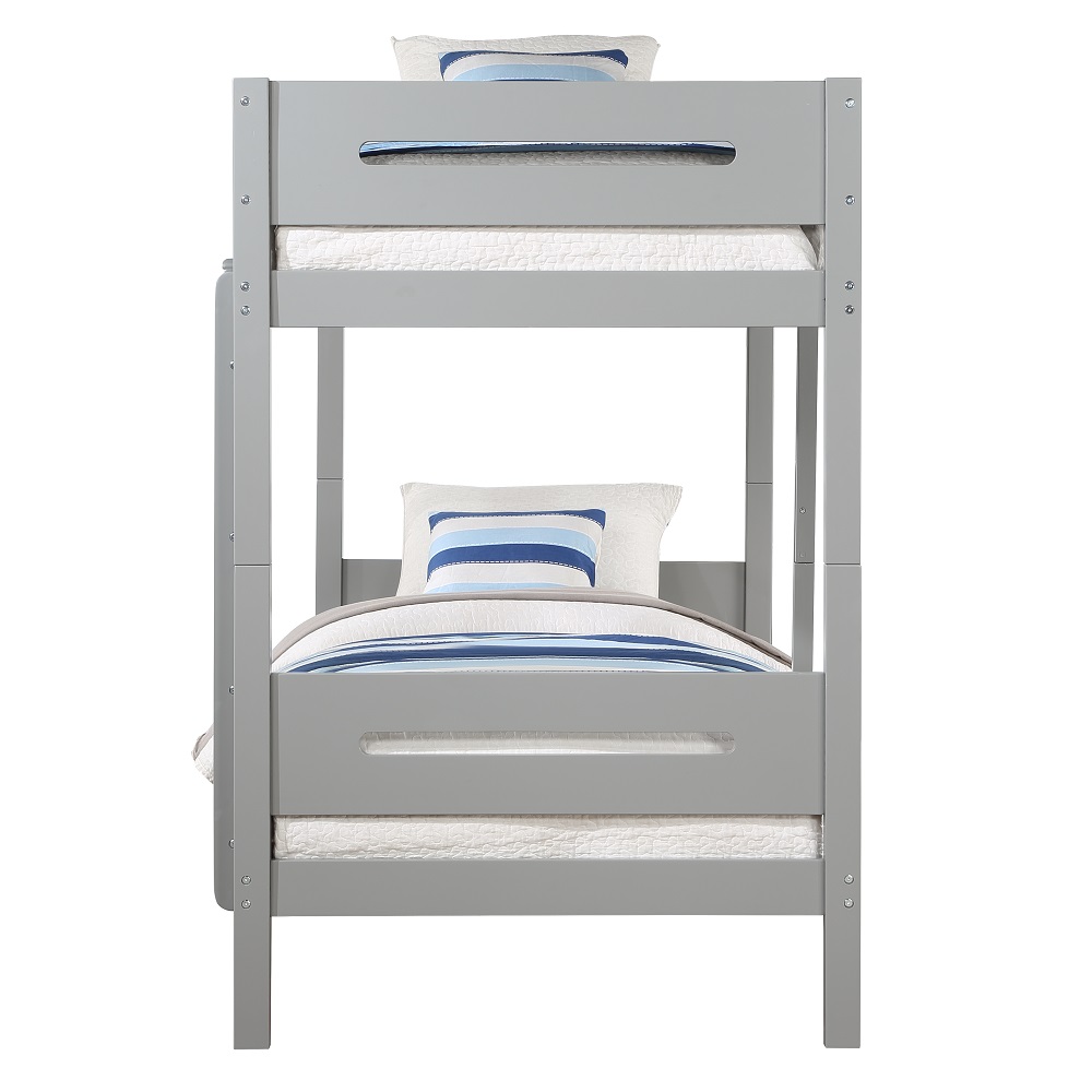 ACME - Edah Twin/Twin Bunk Bed in Gray