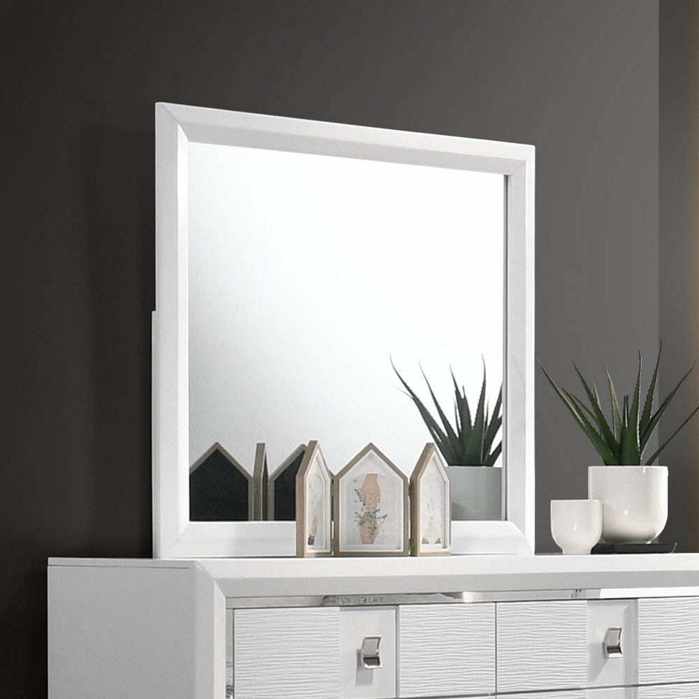 ACME - Elain Mirror in White