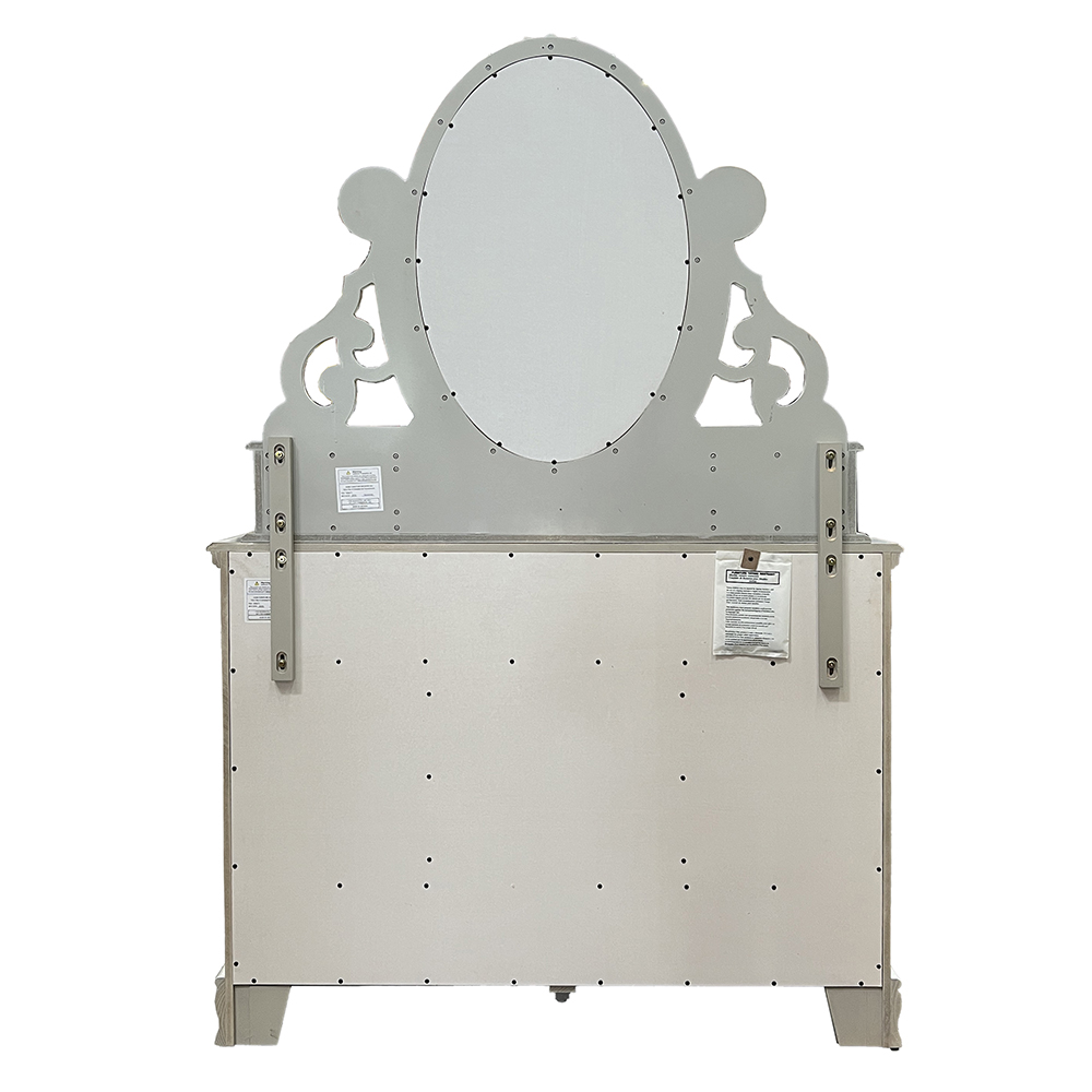 ACME Flora Mirror with Jewlery - Gray