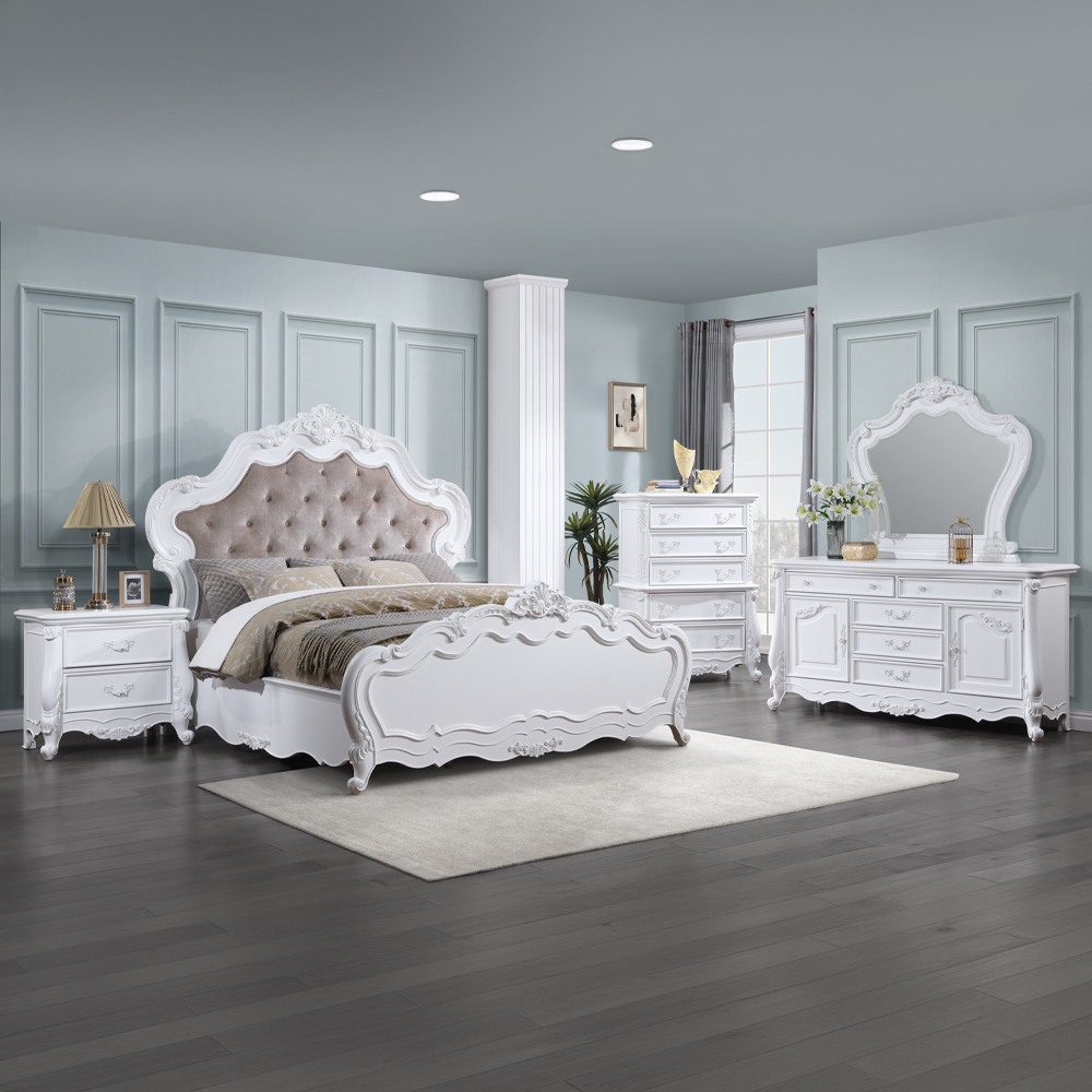 ACME Latisha Queen Bed - White