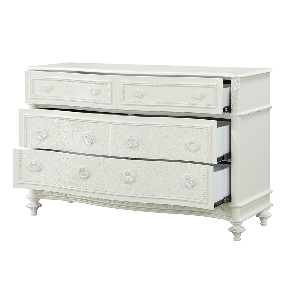 ACME - Dorothy Dresser in Ivory