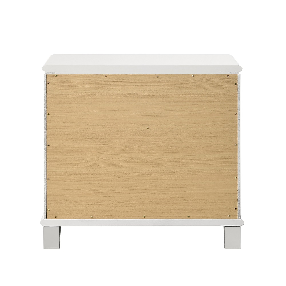 ACME - Tarian Nightstand in Pearl White