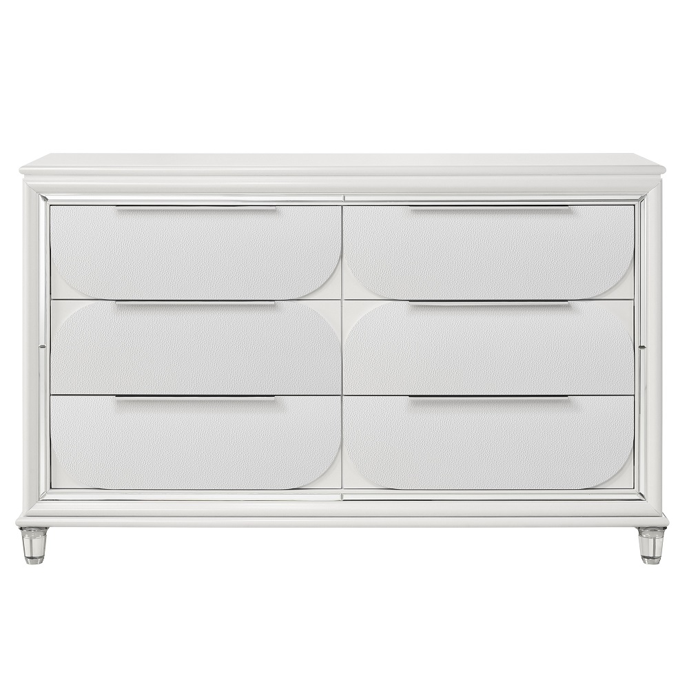 ACME - Tarian Dresser in Pearl White