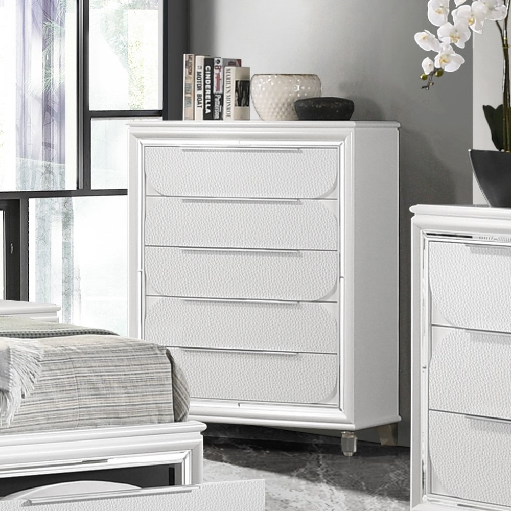 ACME - Tarian Chest in Pearl White