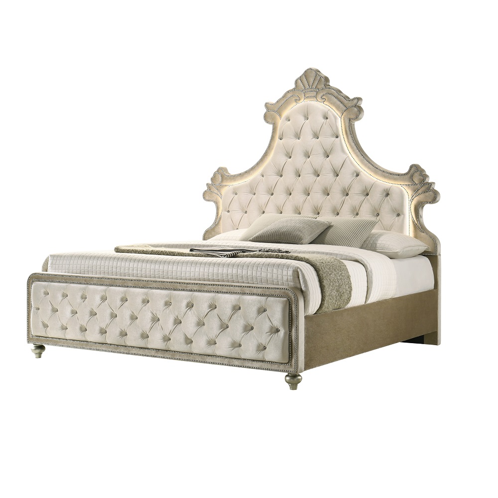 ACME - Lucienne Bed with Led