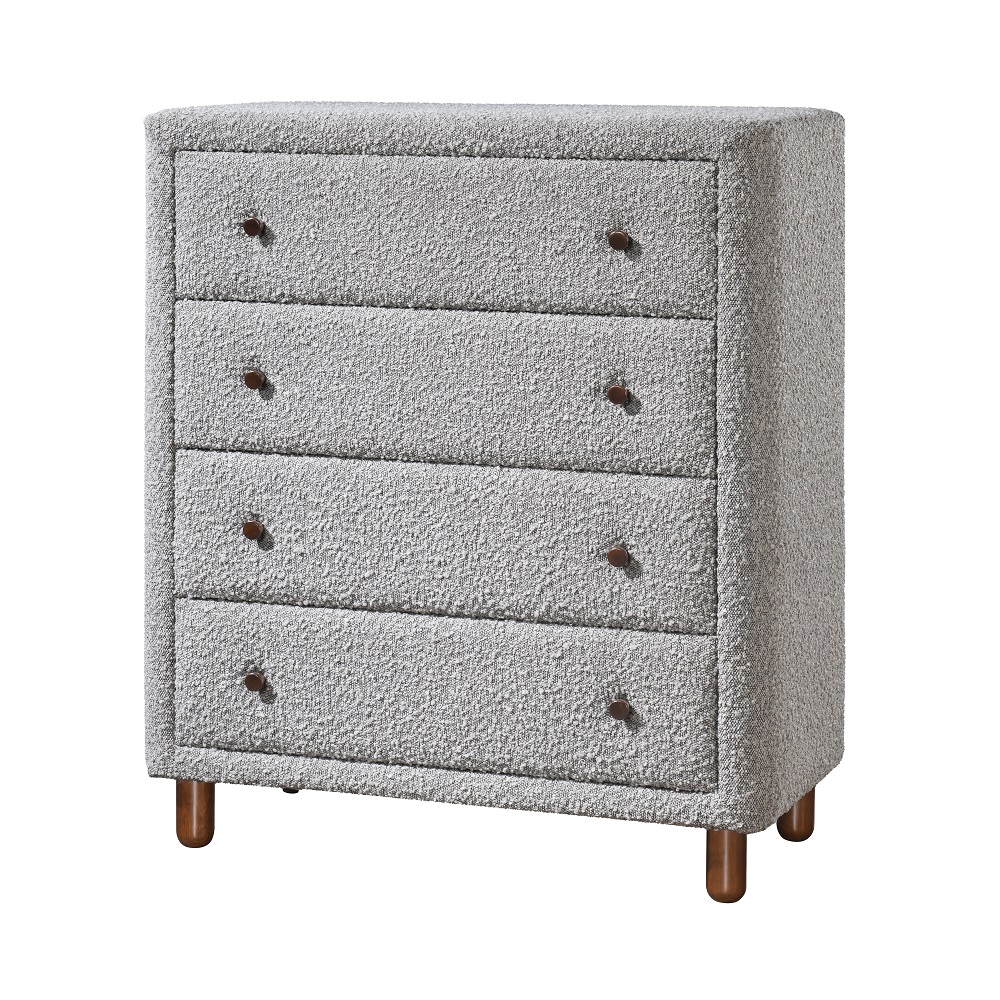 ACME - Cleo Chest in Gray Boucle