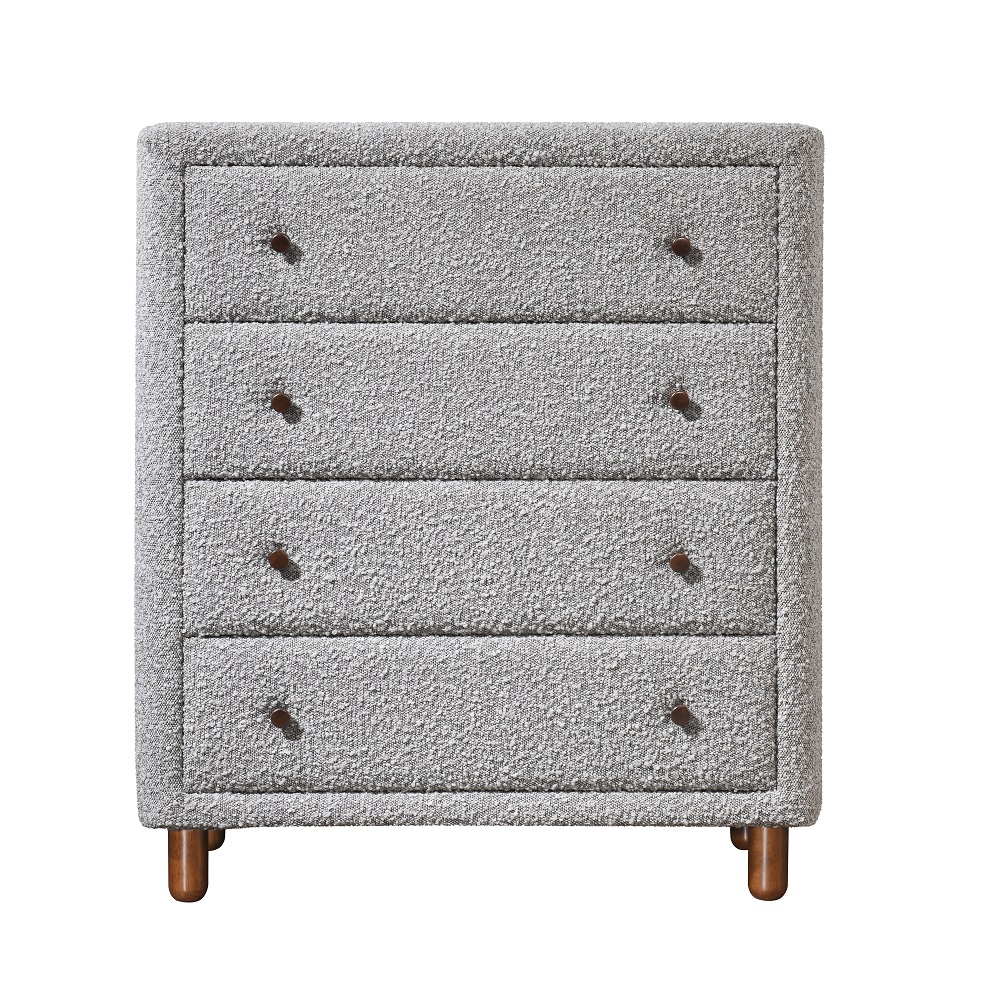 ACME - Cleo Chest in Gray Boucle