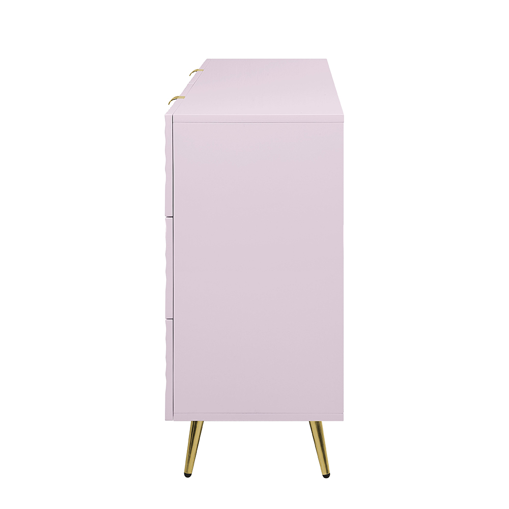 ACME Gaines Dresser - Pink High Gloss