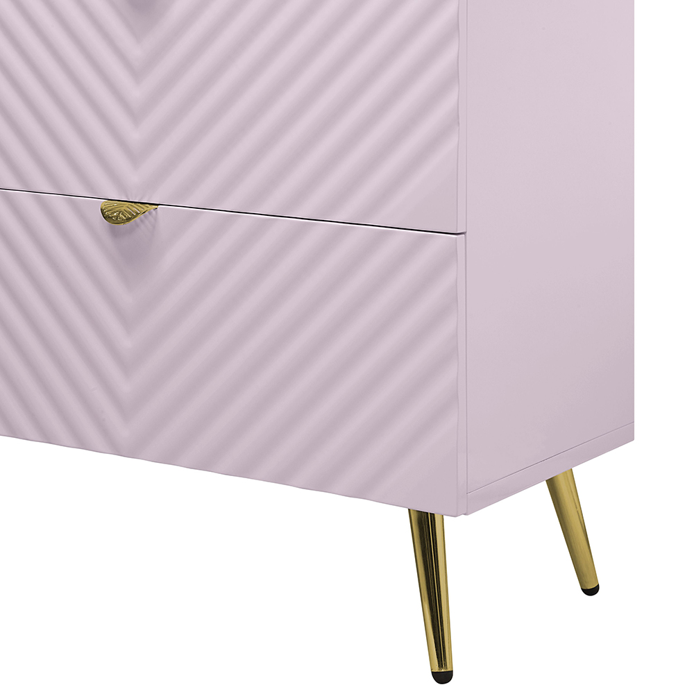 ACME Gaines Dresser - Pink High Gloss