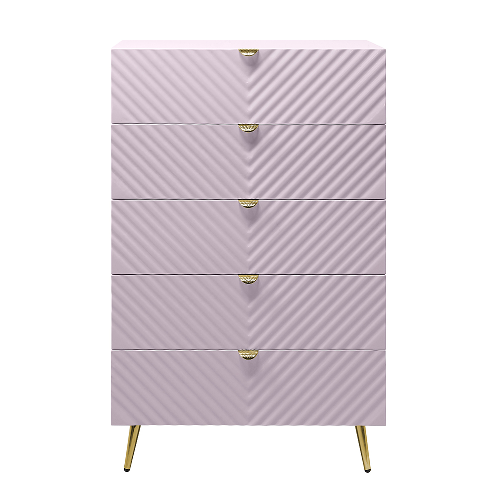 ACME Gaines Chest - Pink High Gloss