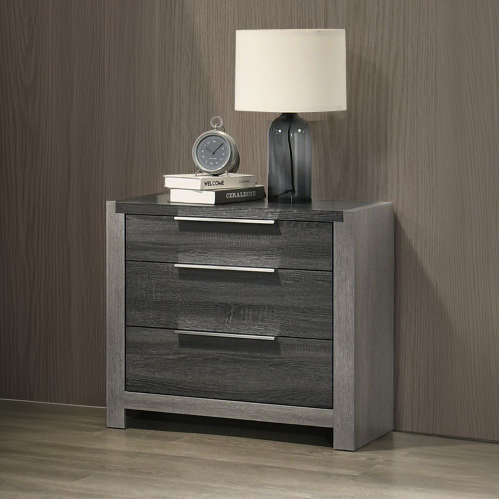 ACME - Casimiro Nightstand in Gray