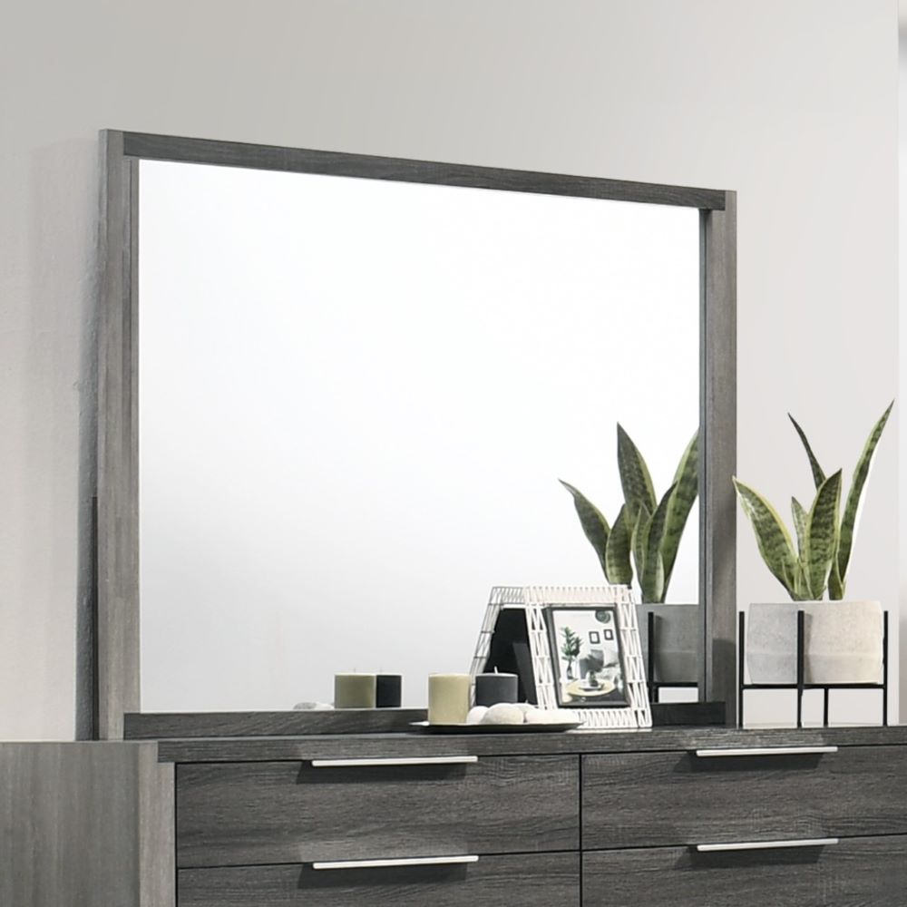 ACME - Casimiro Mirror in Gray