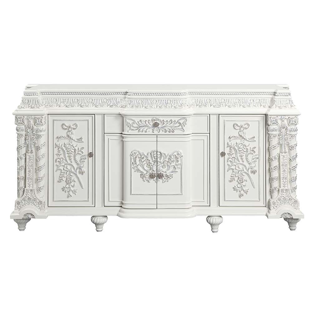 ACME - Vanaheim Server in Antique White