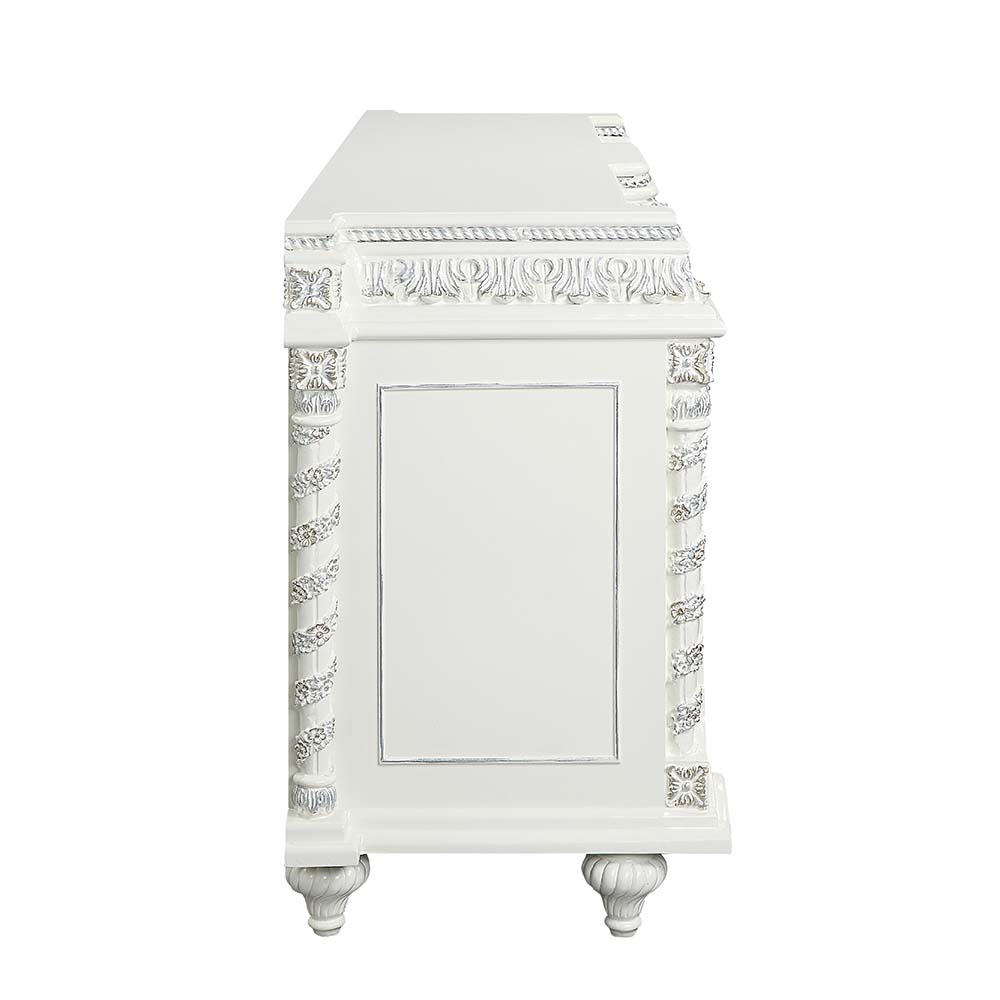 ACME - Vanaheim Server in Antique White