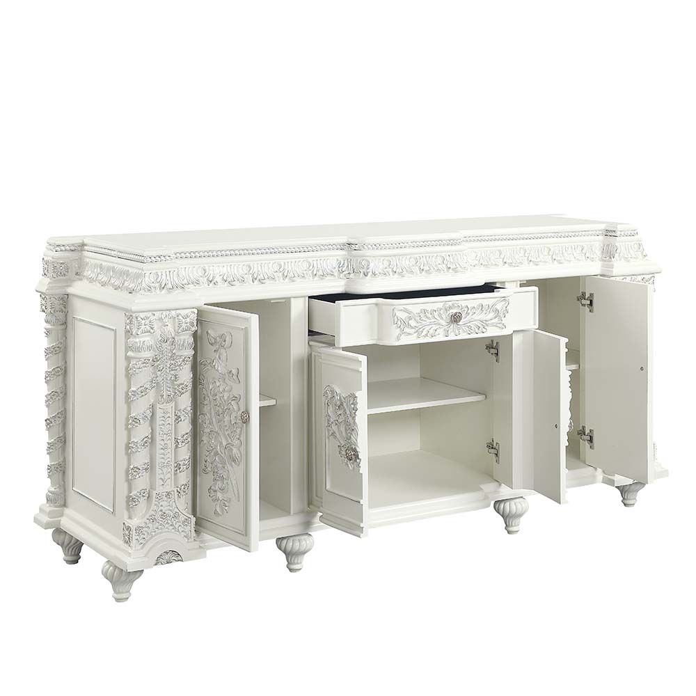 ACME - Vanaheim Server in Antique White