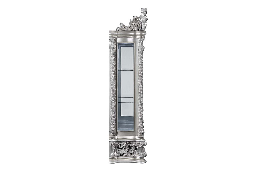 ACME - Valkyrie Curio in Antique Platinum