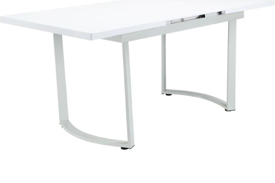 ACME - Palton Dining Table in High Gloss White