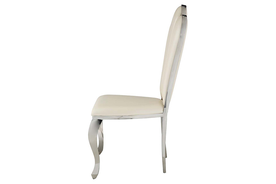 ACME Cyrene Side Chair Set of 2 - Beige